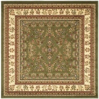 Safavieh LNH331C Lyndhurst Collection Sage and Ivory Square Area Rug, 6-Feet