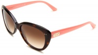 Kate Spade Women's ANGELIQS Cat Eye Sunglasses,Tortoise Blush Frame/Brown Gradient Lens,One Size