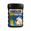 Maxell CD-305 CD Cleaning Cloths, 50 Pack