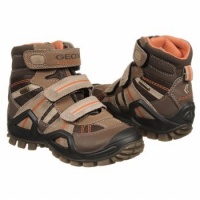 Geox Voyager 2 Hiking Boot (Toddler/Little Kid/Big Kid),Coffee/Orange,33 EU (2 M US Little Kid)