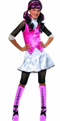 Monster High Draculaura Costume - As Shown - Large