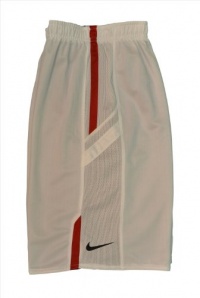 Nike Boys Reversible Basketball Shorts-White/Black/Red-Large