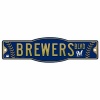 MLB Milwaukee Brewers 4.5-by-17 Sign