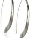 Kenneth Cole New York Worn Oval Drop Earrings