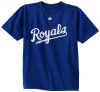 MLB Kansas City Royals Wordmark Basic T-Shirt, Deep Royal