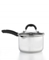 Change the way your kitchen cooks! Boil pasta or steam vegetables and then strain, all in one place, with the dynamic two-in-one versatility of this covered saucepan. The stainless steel construction works like a professional on all surfaces, while offering incredibly quick and even heating for a marvelous addition to every meal. Limited lifetime warranty.