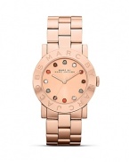 A statement watch is a must for every it-girl, and MARC BY MARC JACOBS glitzy style says glamour. It's sleek design is perfect for the day-to-day, so roll up your sleeves to show off this piece.