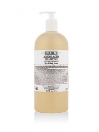 Amino Acid and Coconut Oil derived cleansers are combined to create a delightful, creamy lather that gently yet thoroughly cleanses the hair. Wheat Proteins and Wheat Starch help add body and fullness while a special blend of moisturizing ingredients imparts softness and shine. Suitable for all hair and scalp types when mildness is desired. Ingredients include pure coconut oil and wheat proteins that help add body. Not tested on animals. 