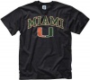 Miami Hurricanes Black Perennial II T-Shirt