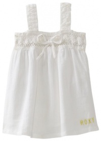 Roxy Kids Baby-Girls Infant Sand Castle Dress, Sea Salt, 24 Months