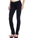 7 For All Mankind Women's The Kimmie Straight Leg Jean, Dusk Night Sky, 28