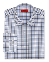 HUGO Enderson Plaid Sport Shirt - Classic Fit, Barrel Cuff