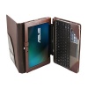 ASUS Eee Pad Transformer TF101 Polyurethane Leather Keyboard Docking Station Portfolio Stand Case Cover (Brown)