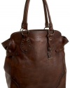 FRYE Vintage Stud Tote,Maple,one size