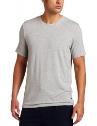 HUGO BOSS Men's Sleepwear Modal S/S Crew Neck Tshirt, Grey, Large