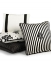 Coordinate your Port Palace bedding collection with this decorative pillow from Lauren Ralph Lauren, featuring a chic black and white floral print. Finished with grosgrain ribbon binding. Hidden zipper closure.