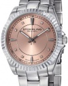 Stuhrling Original Women's 408L.12114 Aquadiver Regatta Lady Marine Swiss Quartz Rose Tone Dial Stainless Steel Bracelet Watch