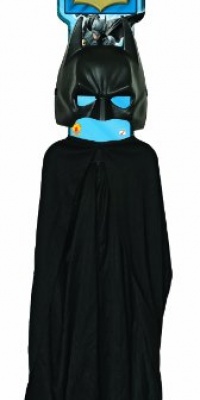 Batman: The Dark Knight Rises: Batman Child's Costume Set with Mask, Cape and Batarangs (Black)