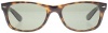 Ray-Ban RB2132P New Wayfarer Polarized Sunglasses,Tortoise Frame/Grey Lens,52 mm