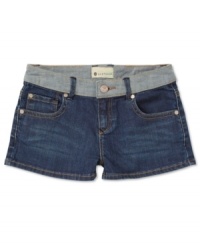 Keep your legs cool and yourself looking trendy in these shorts by Roxy.