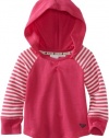 Roxy Kids Baby-girls Infant Gingerbread Long Sleeve Top, Berry Pop, 6-9 Months