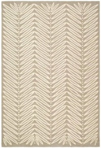 Area Rug 4x6 Rectangle Contemporary Chevron Leaves Color - Safavieh Martha Stewart Rug from RugPal