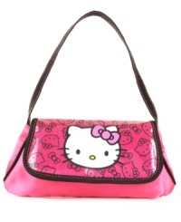 She'll look chic when she's on the go with this shoulder bag from Hello Kitty.