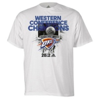 Oklahoma City Thunder adidas Kids (4-7) 2012 Western Conference Champions T-Shirt