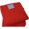 Now Designs Ripple Towel Set of 2, Red