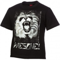 Quiksilver Get Awesome Solar Powered T Shirt Black L -Kids