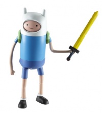 Adventure Time 10 Super Posable Finn with Changing Faces