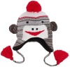 Muk Luks Unisex-baby Infant Monkey Hat, Brown, One Size