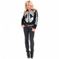 Skeleton Hoodie (Female) Adult Costume