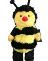 Cuddlee Backpack Soft Plush Animal Back Pack - Bumble Bee