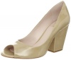 Vince Camuto Women's Berit Peep-Toe Pump,Blush,9.5 M US