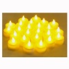 Instapark® LCL-24 Battery-powered Flameless LED Tealight Candles, 2-Dozen Pack