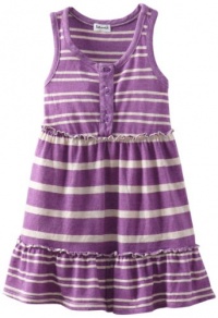 Splendid Littles Girls 2-6X Sugarcane Stripe Toddler Dress, Jellyfish, 4T