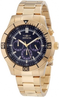 Invicta Men's 12844 Specialty Chronograph Blue Dial Watch