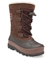 A rugged winter boot with loads of style, the Bobbey keeps your child warm and cozy all season long.