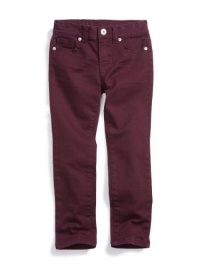 GUESS Kids Girls Full-Length Daredevil Skinny Jeans, PLUM (5)