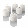 10 Hour White Richland Unscented Votive Candles Set of 72