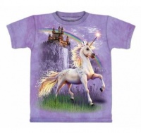 The Mountain Unicorn Castle Purple T-shirt XXXL