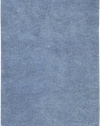 Area Rug 4x10 Rectangle Shag Sky Blue Color - Surya Aros Rug from RugPal