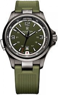 Victorinox Swiss Army Night Vision Green Dial Quartz Men's Watch - 241595