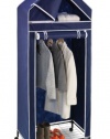 Honey-Can-Do WRD-01273 30-Inch Wide Extra-Tall Top-Shelf Storage Closet, Blue