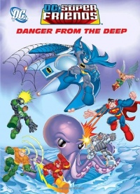 Danger From the Deep (DC Super Friends) (Deluxe Coloring Book)