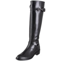 Cole Haan Women's Air Tantivy Riding Boot,Black,5 M US