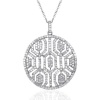 Effy Jewelry Effy® 14k White Gold Diamond Lace Pendant1.25 Tcw.