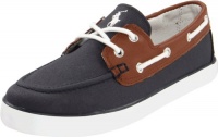 Polo by Ralph Lauren Sander Boat Shoe (Little Kid/Big Kid),Navy/Tan,11.5 M US Little Kid