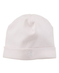 Adorable hat set in ultra-soft cotton jersey.